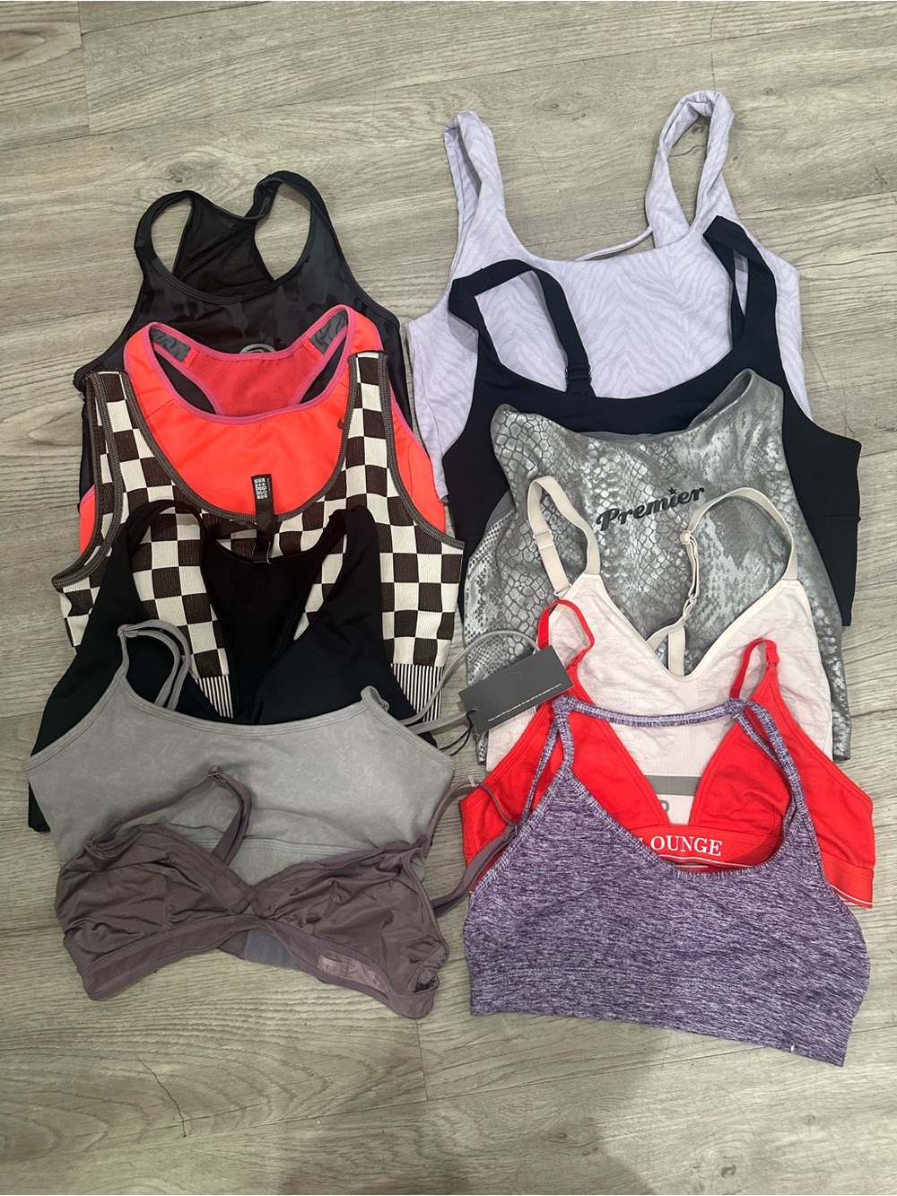 Mixed Women's Sports Bras - Assorted Colors